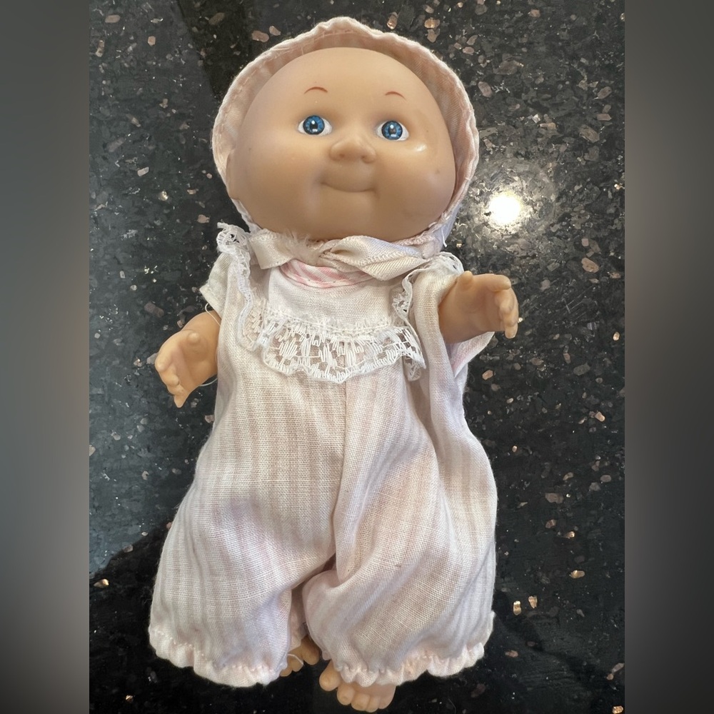 Adorable vintage playmates mini Baby Doll with Pink Outfit
